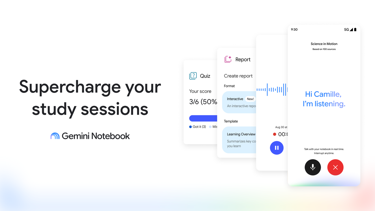 Enhance Your Study Experience with Gemini Notebook's New Features