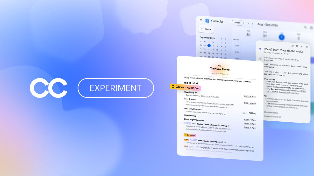 Revolutionizing Family Management with Google's New AI Agent CC