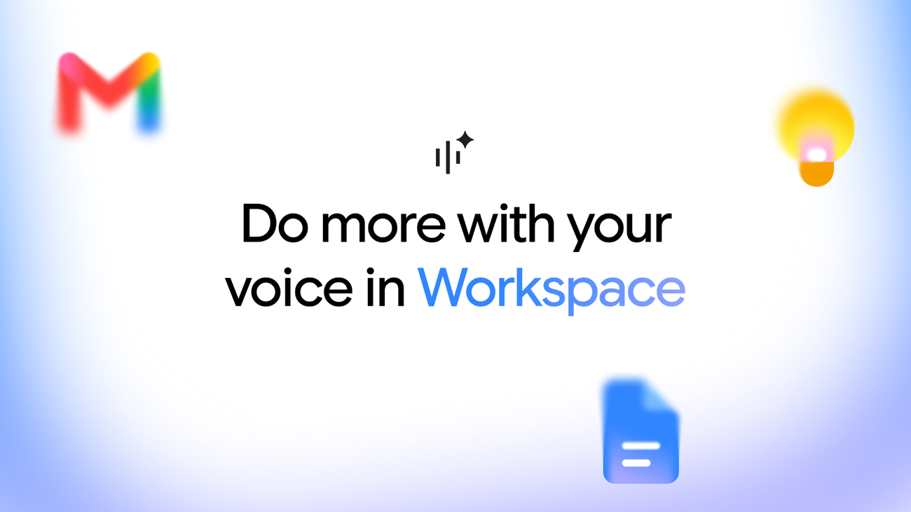 Revolutionizing Productivity: Voice Features in Google Workspace