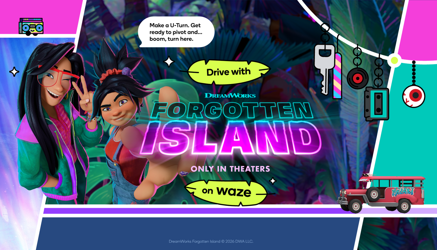 Transform Your Commute with Waze's New Forgotten Island Experience