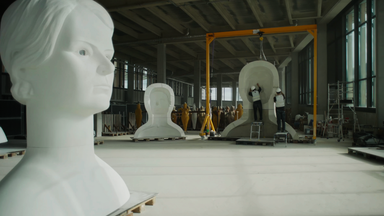 Reviving Forgotten Female Sculptors Through AI and Art