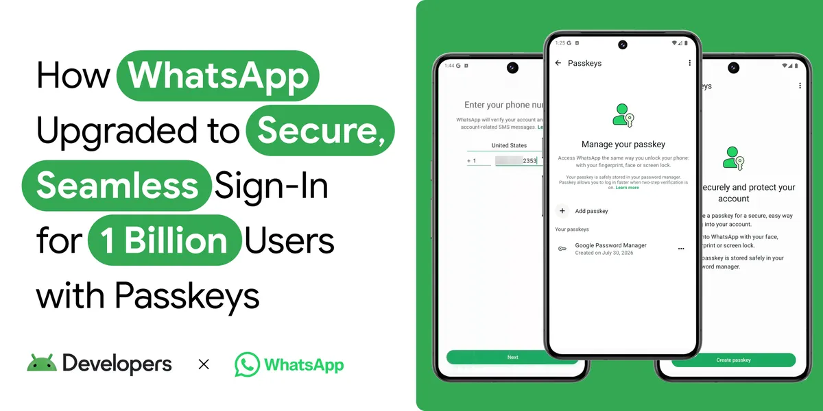 WhatsApp Enhances User Security with Innovative Passkey Sign-In