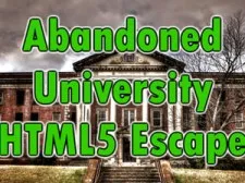 Escape the Abandoned University: A Point and Click Adventure