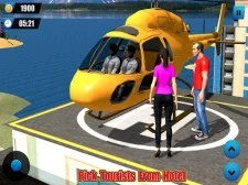 Revolutionize Your Flying Experience with Helicopter Taxi Tourist Transport - 2019's Best City Helicopter Game